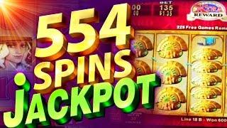 554 SPINS JACKPOT ALERT!!! Quest For Riches - 1c KONAMI Video Slots