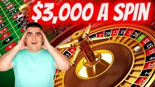 $3,000 A Spin On High Limit Roulette Table At Cosmo & MEGA Winnings