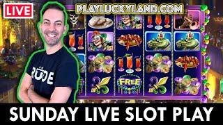 ⋆ Slots ⋆ LIVE Sunday Slots on PlayLuckyland