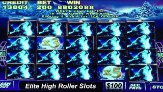 $1.1 Million Dollar Jackpot Handpay Vegas Casino Elite High Roller Video Slot Machine, Aristocrat, T