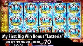 Lock it Link (Lotteria) by WMS  Big Win!! Bonus at Barona Casino