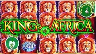 • King of Africa slot machine, big win bonus