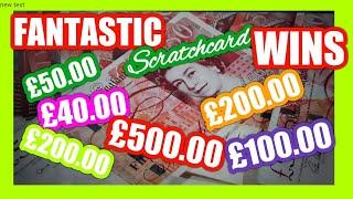 WOW!.Scratchcards Winners...Special...with George .says•