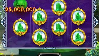 THE WIZARD OF OZ: FACES OF EMERALD CITY Video Slot Game with 