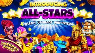 Collect, Upgrade, WIN! | Introducing All-Stars - Jackpot Party Casino Slots