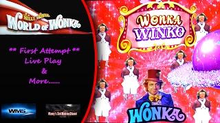 (First Attempt) WMS -  Willy Wonka : World of Wonka - Live Play and More....