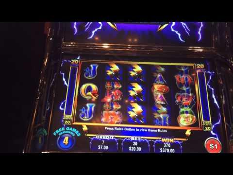 Ainsworth thunder cash big win high limit slot machine bonu