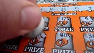 $20 Lottery Ticket - 20X20 - Illinois Instant Lottery Scratchcard