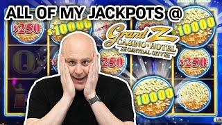 ⋆ Slots ⋆ SLOT COMPILATION! Literally ALL of My Jackpots at GRAND Z Casino ⋆ Slots ⋆ $40K WON!