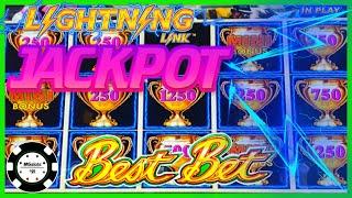 •️HIGH LIMIT Lightning Link Best Bet HANDPAY JACKPOT  •️$25 MAX BET BONUS ROUND Slot Machine Casino