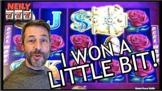 l WON A LITTLE BIT OF MONEY PLAYING SLOTS! LOTS OF BONUSES & HIGHER or LOWER SLOT STRATEGY