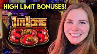 Max Bet BONUSES! Jin Long 888 Slot Machine!