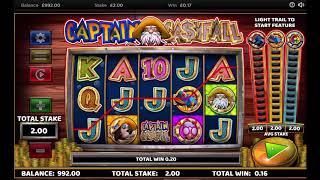 Captain Cashfall slot from Core Gaming - Gameplay