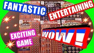 Fantastic.. Amazing Scratchcard Game..CASH 7s..Cash BOLT.. INSTANT  £100..LUCKY BONUS..mmmmmmMMM