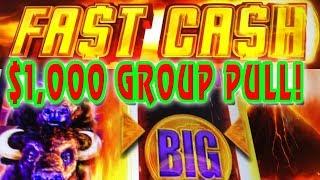 HOW TO BREAK FAST CASH  • PROGRESSIVE WINS • MAX BET $1,000 GROUP PULL • 4/6