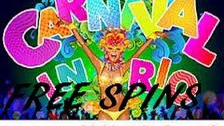 Carnival in Rio - Multimedia slot machine bonus win
