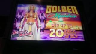 WMS Golden Maiden Money Burst Slot Machine Bonus