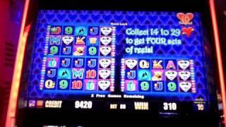 More Hearts slot bonus at the Borgata Casino in AC