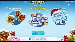 Flowers - Christmas Edition Online Slot from NetEnt