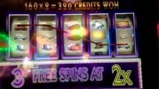 Monopoly Jackpot Station Party Train Slot Machine Bonus Four Queens Casino Fremont St Las Vegas