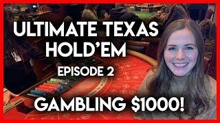 $1000 Gamble On Ultimate Texas Hold'em!