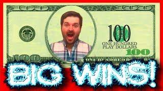***FREE PLAY FRIDAY*** SDGuy WINS BIG USING $100 IN FREE PLAY! Slot Machine Bonuses With SDGuy1234