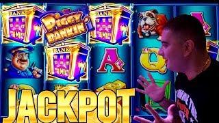 HANDPAY JACKPOT On Piggy Bankin Slot Machine | High Limit piggy Bankin Slot Huge Jackpot