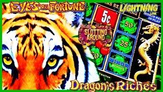Poppin it! New Lightning Link Slot Eyes of Fortune and Dragons Riches a Minor and lots of Balls