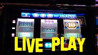 Emperor's Sword Live Play at max bet $5.00 Bally Slot Machine