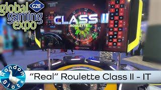 Roulette Class II Slot Machine by IT at #G2E2022