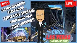 ⋆ Slots ⋆LIVE! CIRCA Las Vegas Grand Opening! First Time Playing, Seeing & Hopeful Handpay!