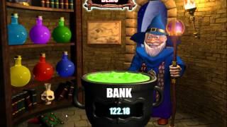 Mazooma Wizard Of Odds Cauldron Bonus Fruit Machine Video Slot