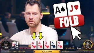 Is He Really Going To Fold THREE ACES?! (£100,000 Buy-in)