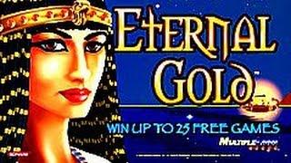 Konami - Eternal Gold : Great Bonus on a $0.50 bet