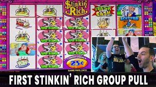 • $5200 GROUP PULL • $25/spin Getting STINKIN RICH • Hard Rock Atlantic City • #ad