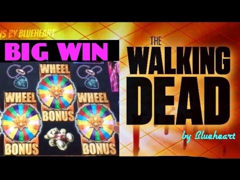 The WALKING DEAD slot machine MAX BET BONUS! ** BIG WIN**