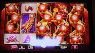 Lantern Festival MAX BET BIG DRAGON WIN Slot Machine Huge Line Hit