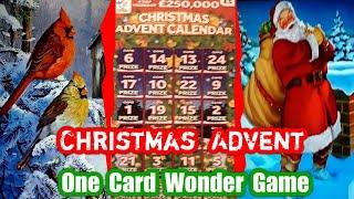 •mmmmmmMMM•Christmas• Advent Calendar Scratchcard.•.game•