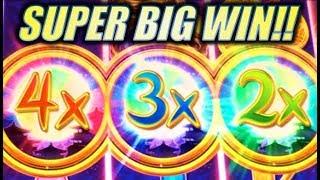 •SUPER BIG WIN!• NINJA LADY (Konami) Slot Machine Bonus
