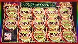 ** SECOND SPIN FEATURE ON NEW DRAGON LINK  ** SLOT LOVER **