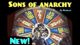 SONS OF ANARCHY slot machine NO-LIMIT Feature with BONUS WIN