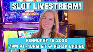 Slot Livestream! Live from Plaza Las Vegas!