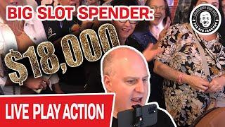 • Big Slot Spender: $18,000 LIVE • How Much Will I Leave the Casino With?