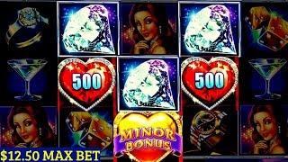 Lock It Link Slot Machine - $12.50 Max Bet Bonus • Happy Valentine's Day•   | MINOR JACKPOT