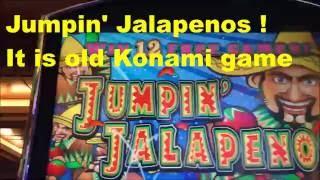 •ANY LUCK ? Free Play Slot Live Play (16)•JUMPIN' JALAPENOS Slot (KONAMI) •$2.50 Bet Caliente !