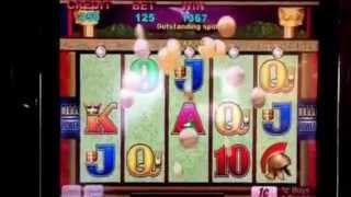 Pompeii Slot Machine Line Hit Aria Casino Las Vegas