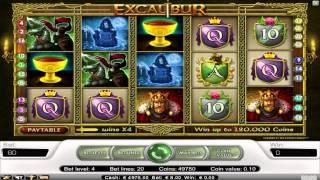 FREE Excalibur ™ Slot Machine Game Preview By Slotozilla.com