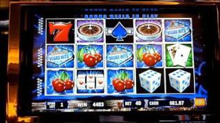 Vegas Hits Slot Machine Bonus Win (queenslots)