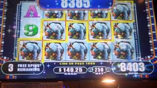 Big Rex Max Bet Bonus, Big Win