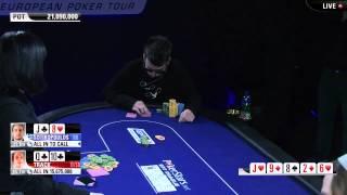 EPT 10 Prague: Final Table Feature Hand 1 - PokerStars.com (HD)